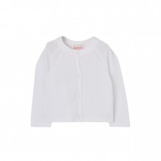 BOBOLI ζακετάκι βρεφικό αγ΄΄ορι 803023-1100 λευκό